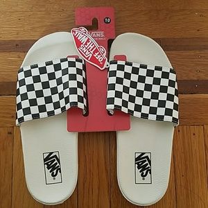 Vans slides size 10 women